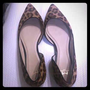 Marc Fisher pony hair flats